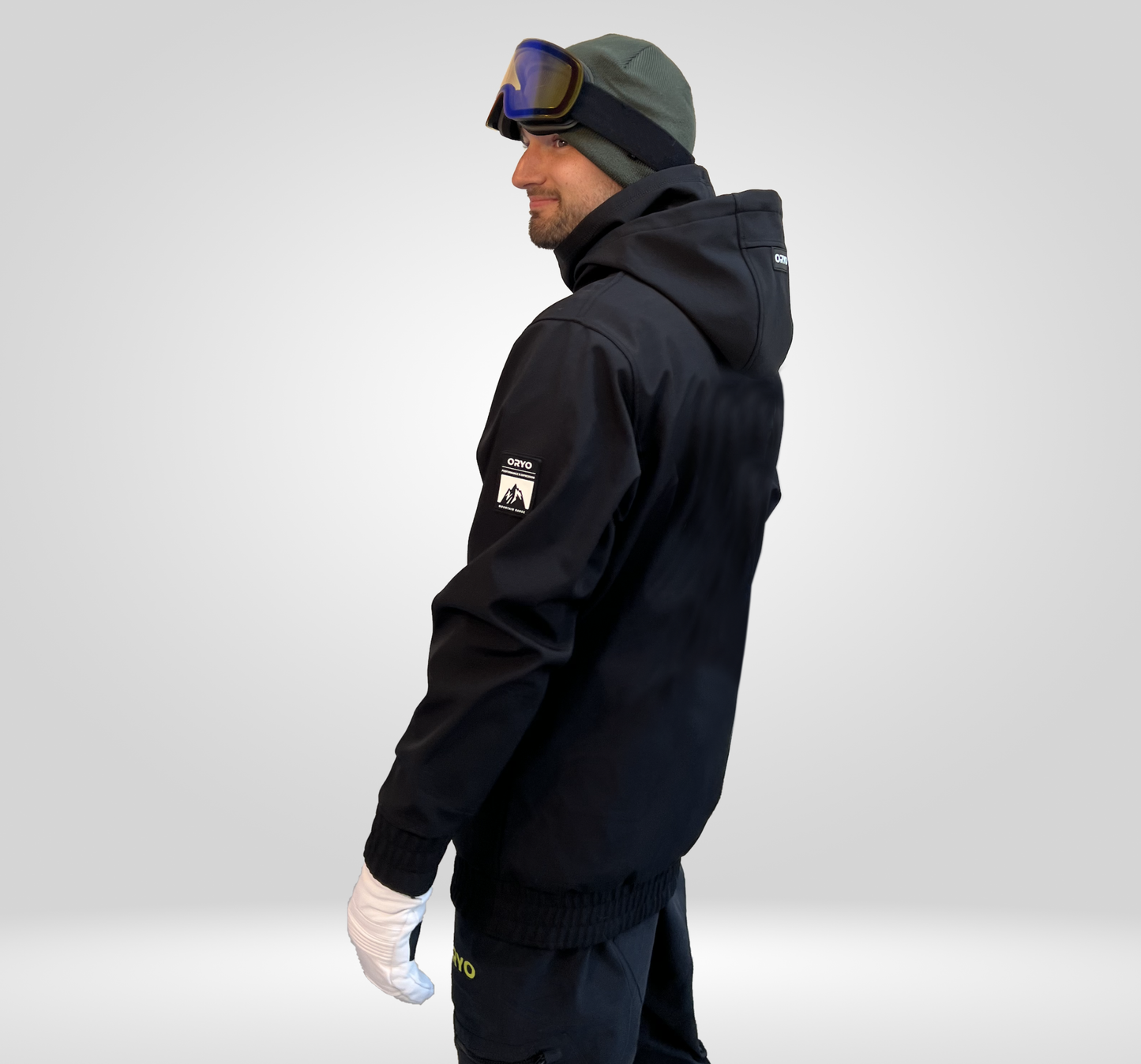 PLAIN SNOWBOARD PULLOVER JACKET