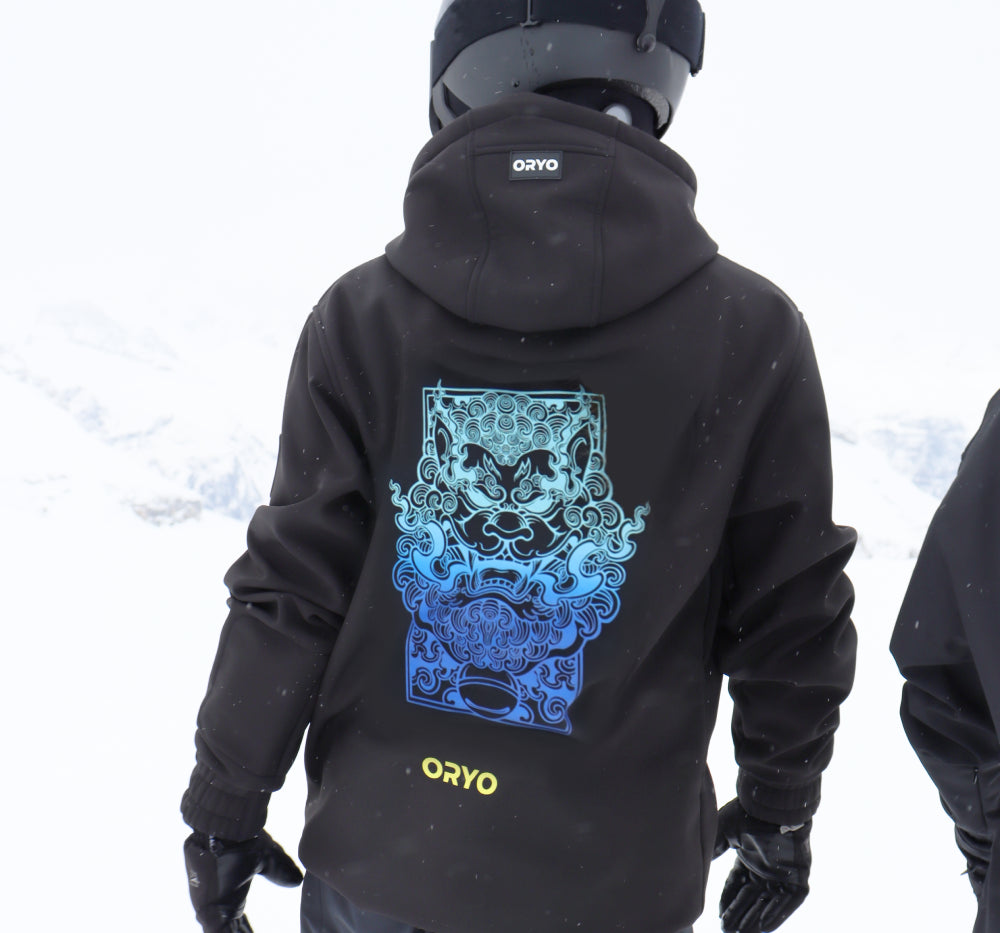 KOMAINU SNOWBOARD PULLOVER JACKET