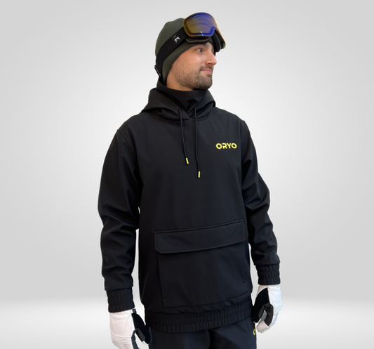 PLAIN SNOWBOARD PULLOVER JACKET